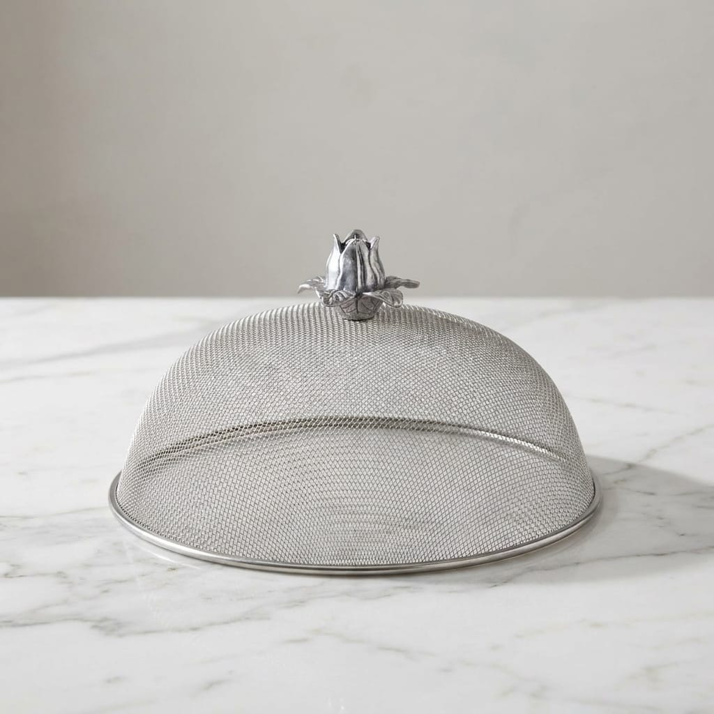 Arthur Court Magnolia Magnolia Stainless Mesh Picnic Cover