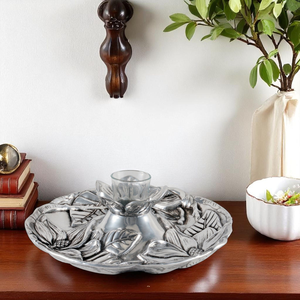 Arthur Court Magnolia Magnolia Tidbit Tray