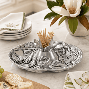 Arthur Court Magnolia Magnolia Tidbit Tray