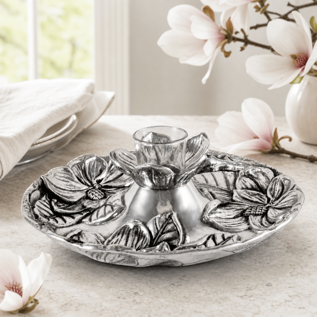 Arthur Court Magnolia Magnolia Tidbit Tray