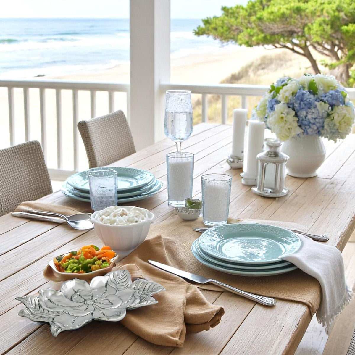 Arthur Court Magnolia Magnolia Tray 8x13.5