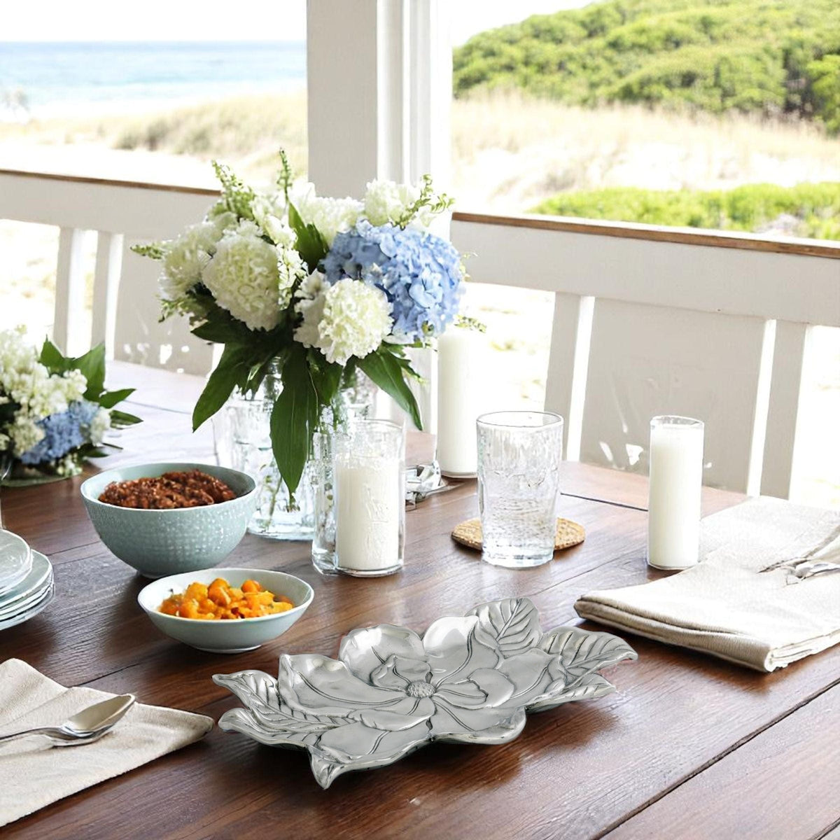 Arthur Court Magnolia Magnolia Tray 8x13.5