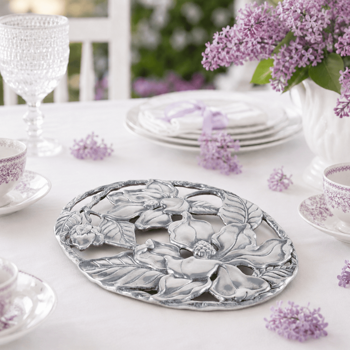 Arthur Court Magnolia Magnolia Trivet