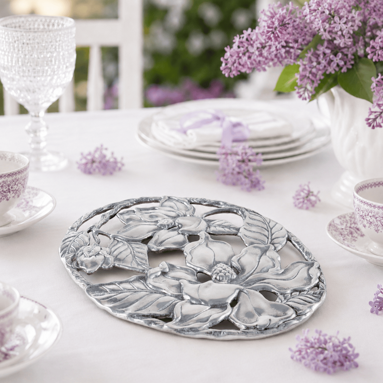 Arthur Court Magnolia Magnolia Trivet