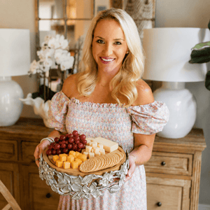 Arthur Court Magnolia Magnolia Wood Cheese Pedestal