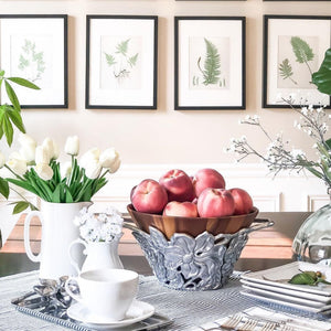 Arthur Court Magnolia Magnolia Wood Tall Salad Bowl