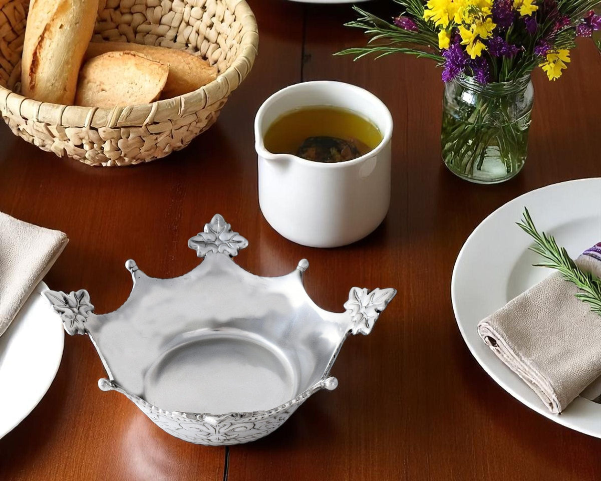 Arthur Court Mardi Gras Mardi Gras Crown Serving Bowl