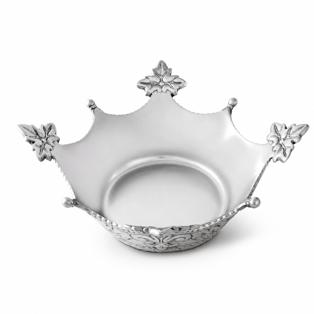 Arthur Court Mardi Gras Mardi Gras Crown Serving Bowl