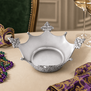 Arthur Court Mardi Gras Mardi Gras Crown Serving Bowl