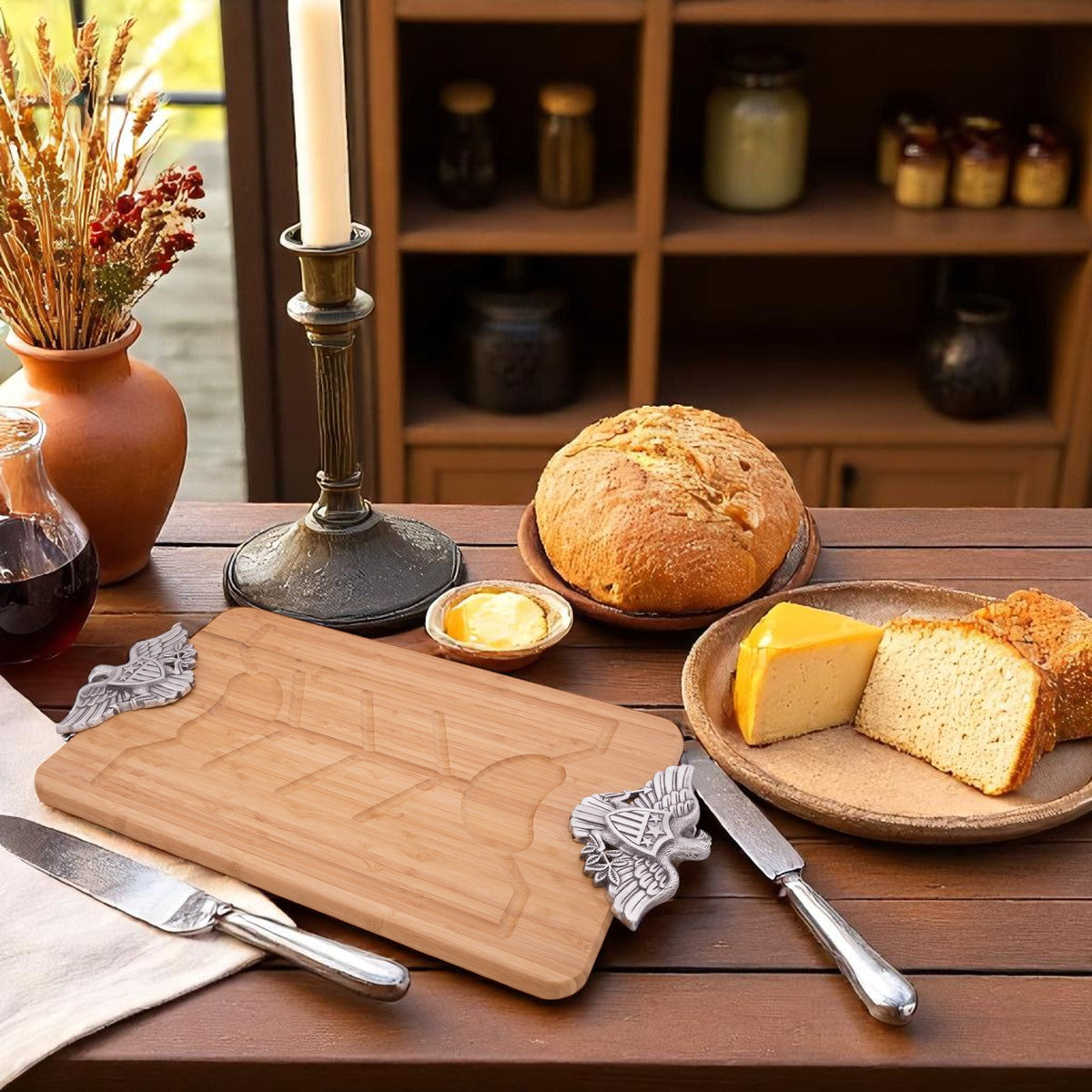 Arthur Court Misc. American Eagle Cutting Board