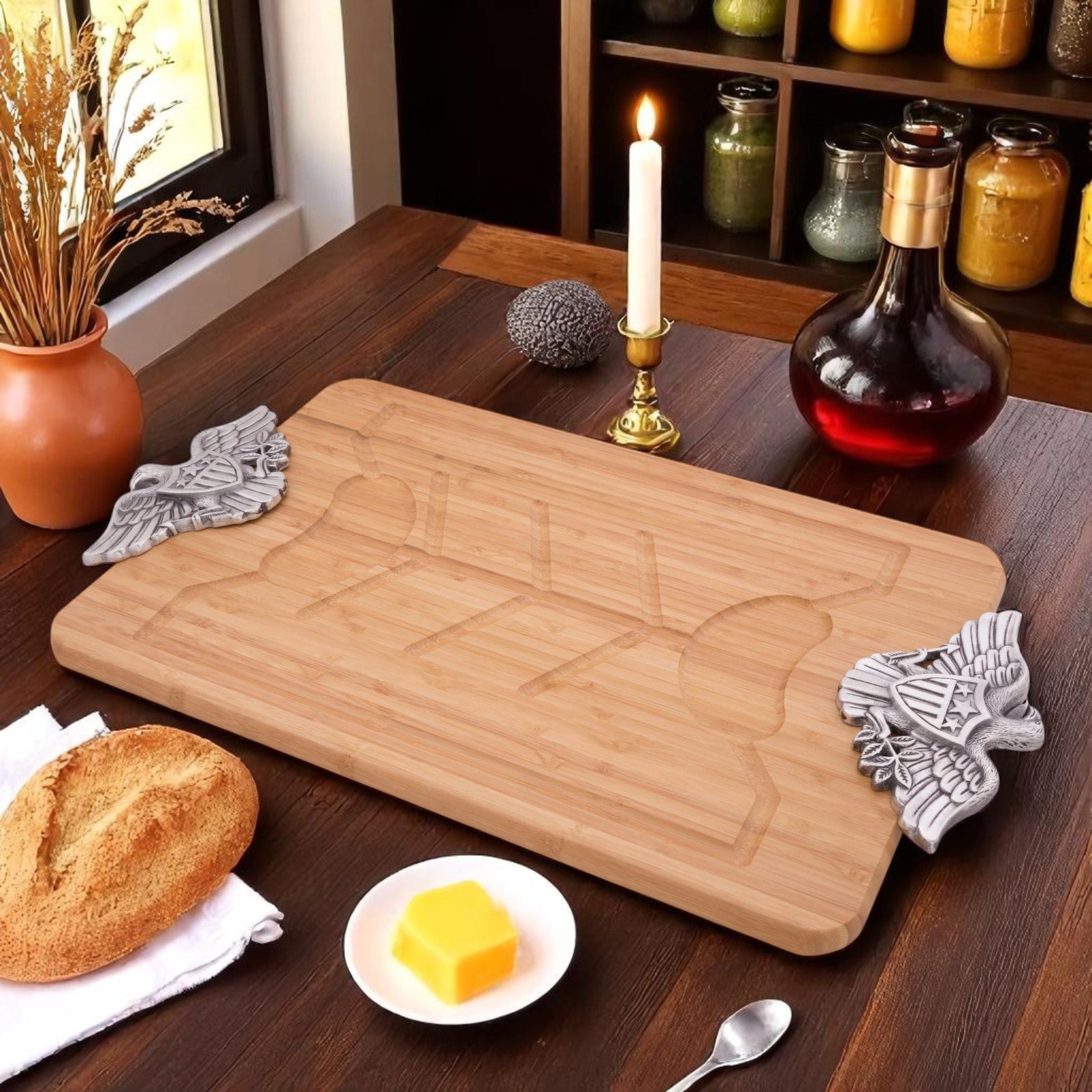 Arthur Court Misc. American Eagle Cutting Board