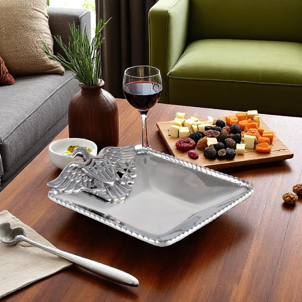 Arthur Court Misc. American Eagle Nut Bowl