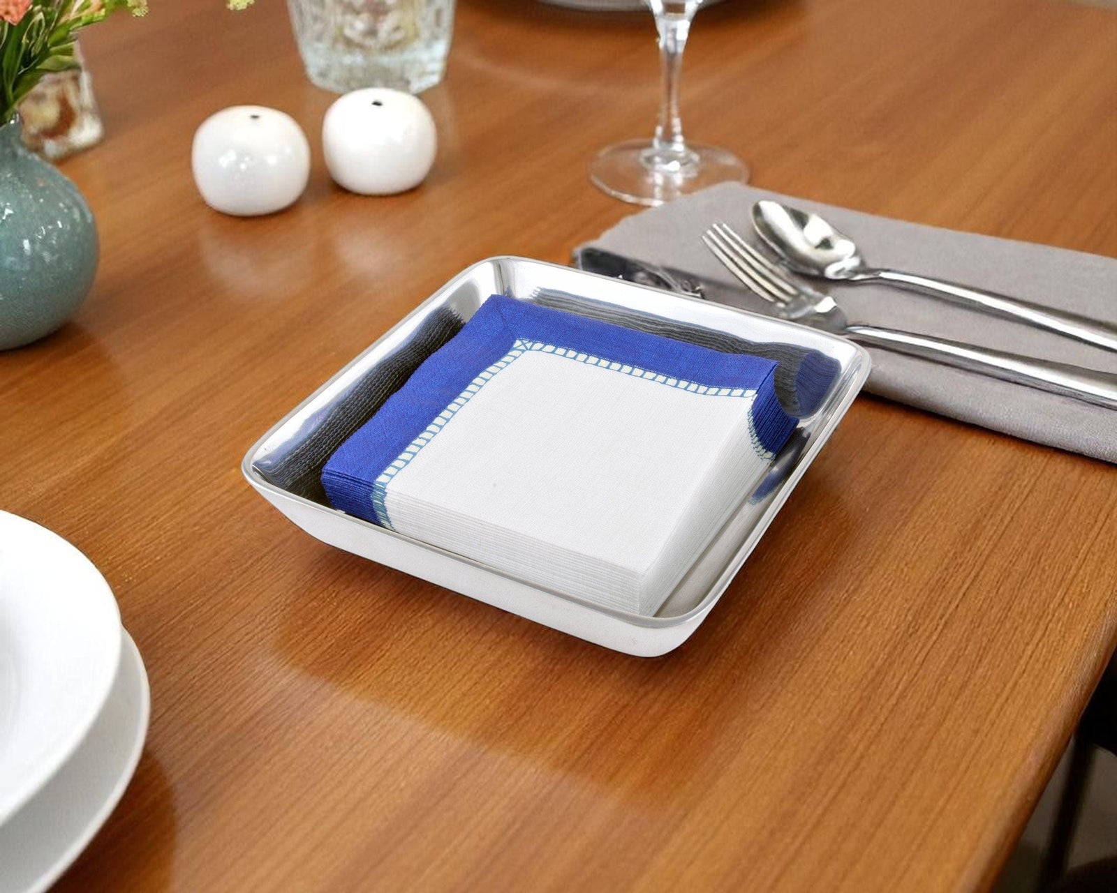 Arthur Court Misc. Cocktail Classic Napkin Box