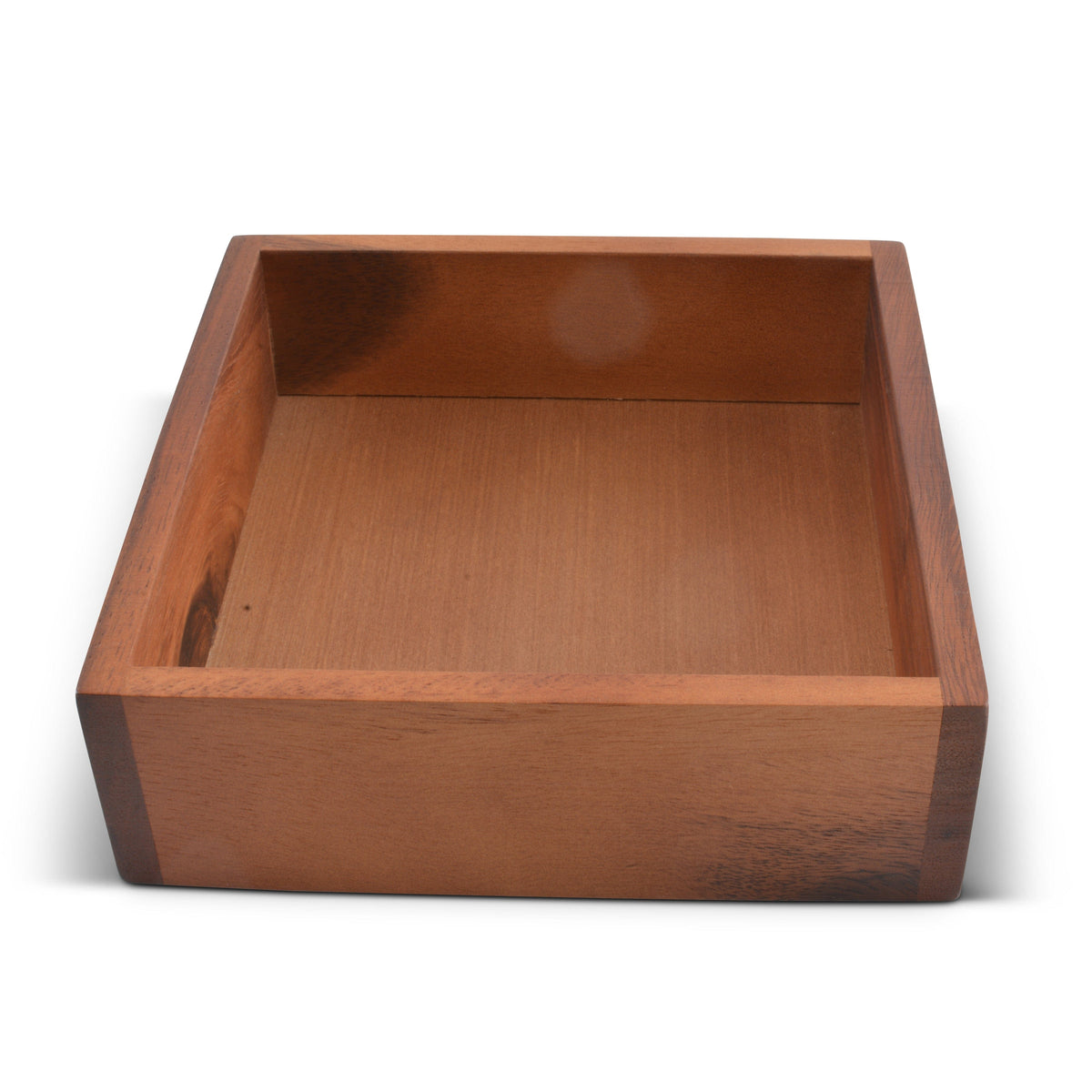 Arthur Court Misc. Cocktail Wood Napkin Box