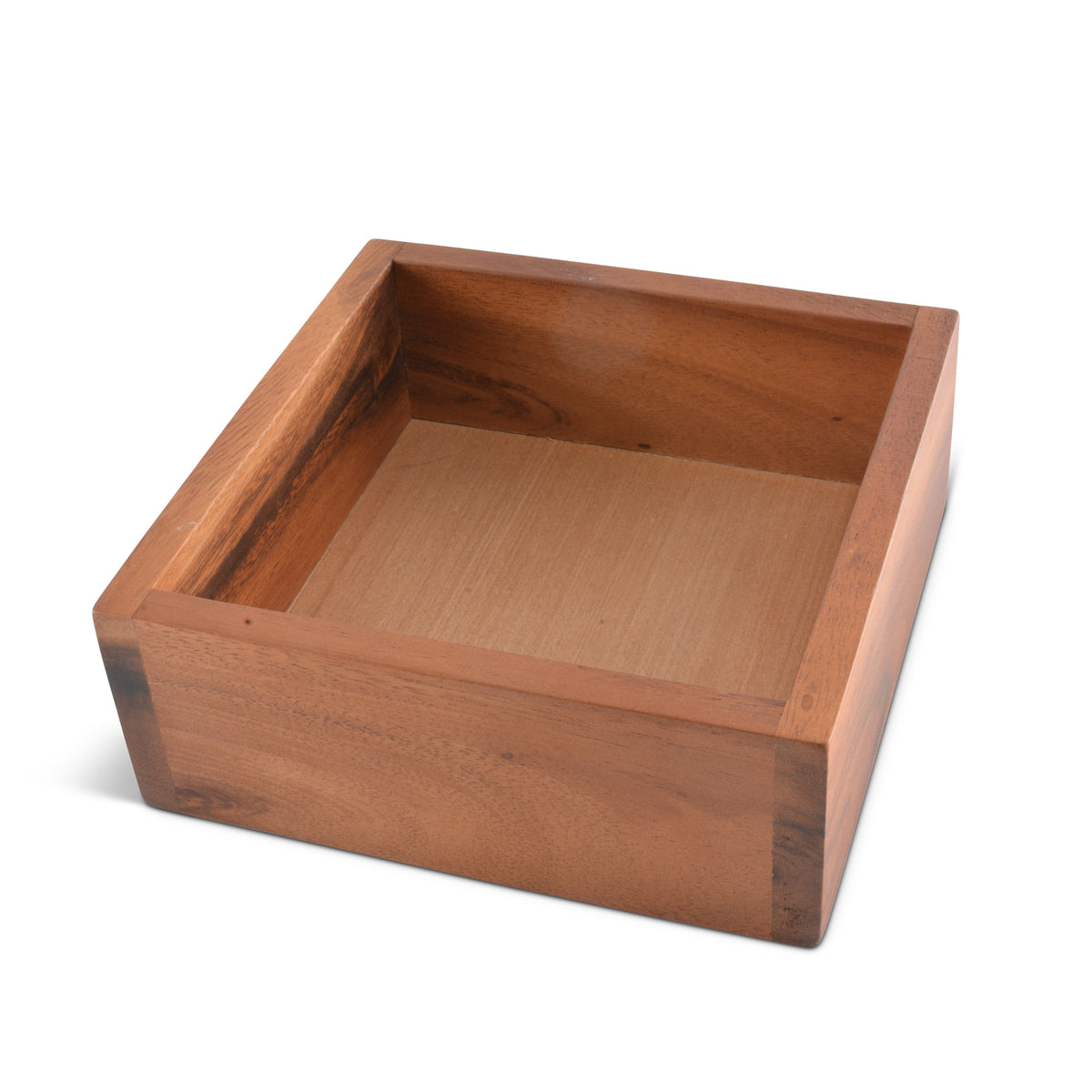 Arthur Court Misc. Cocktail Wood Napkin Box