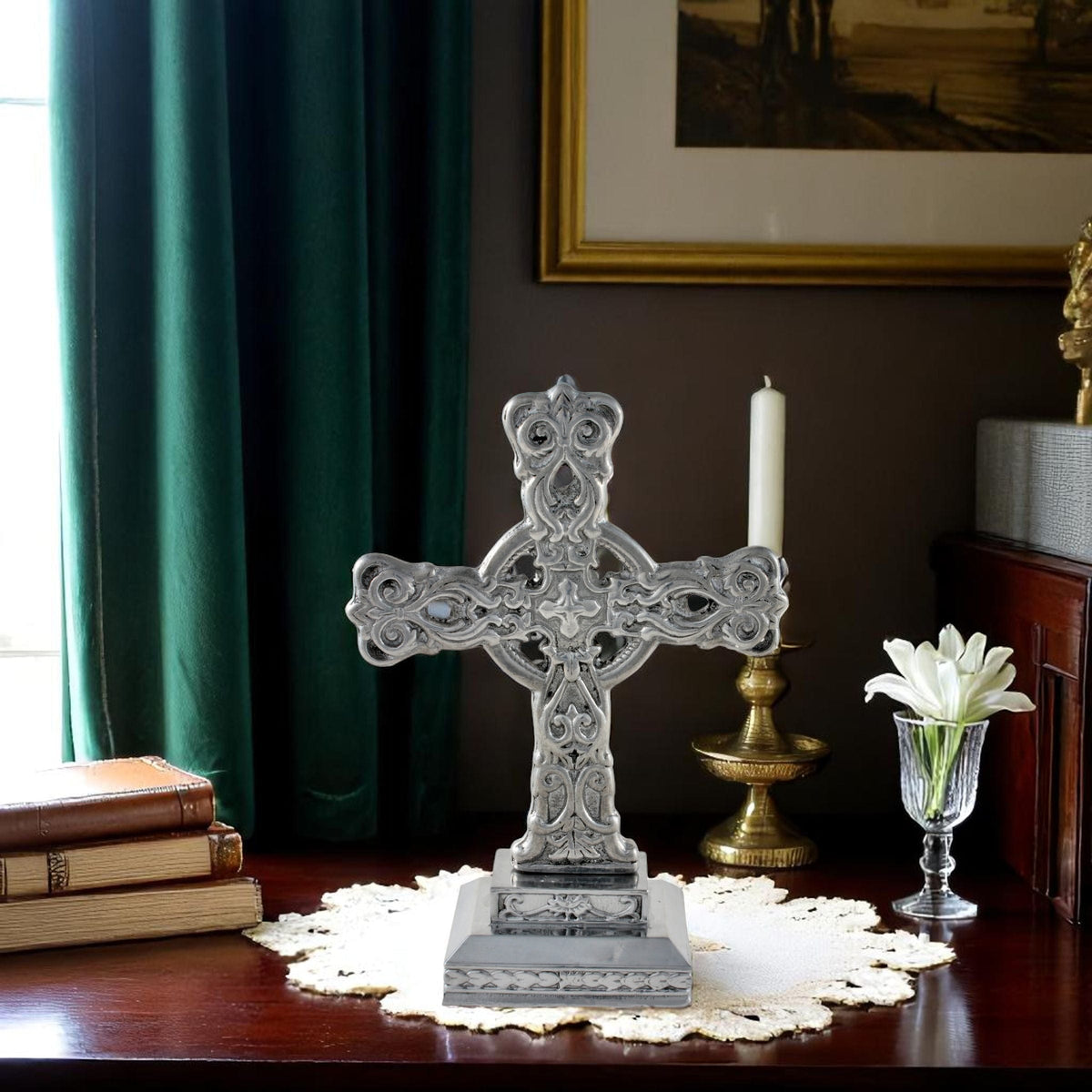 Arthur Court Misc. Renaissance Cross