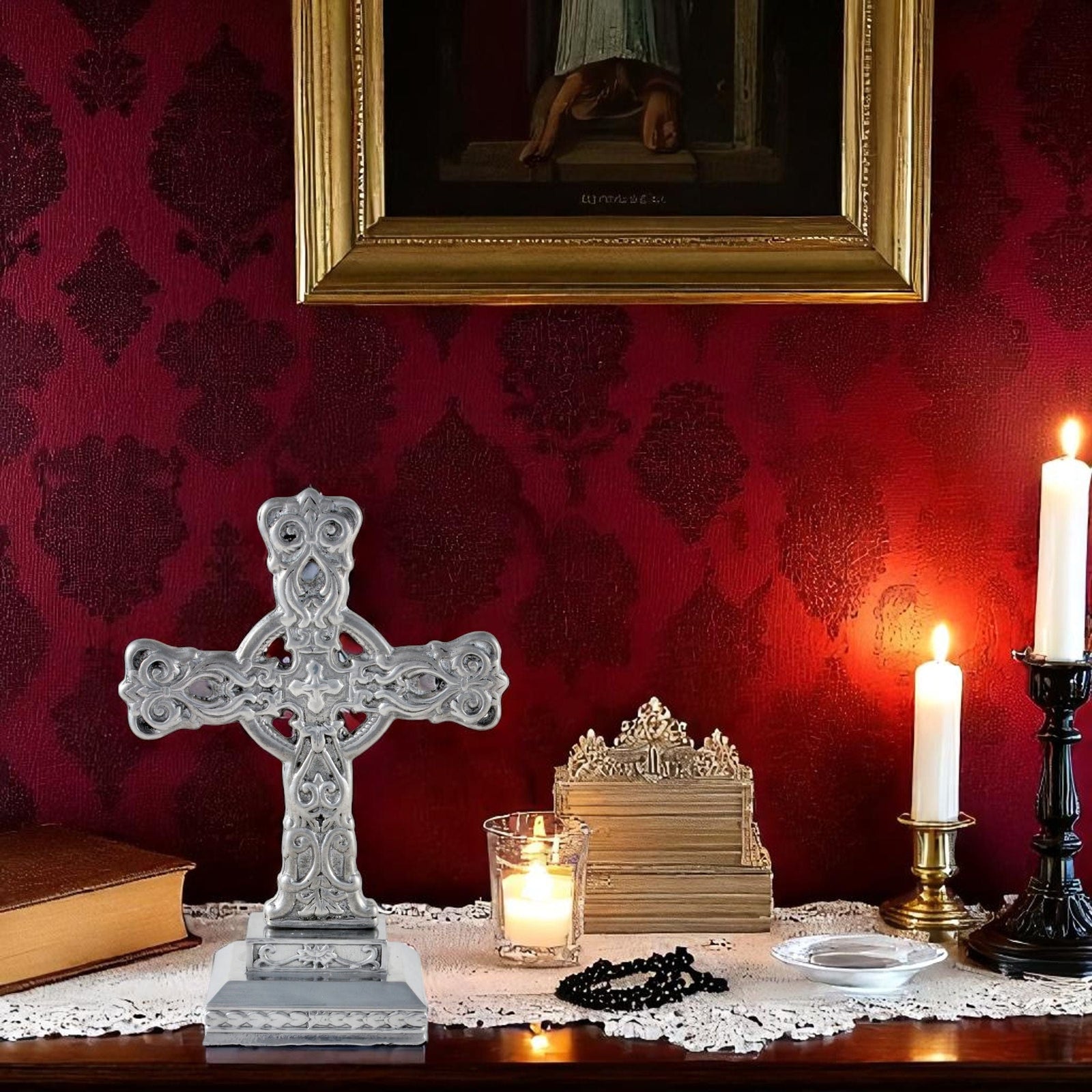 Arthur Court Misc. Renaissance Cross