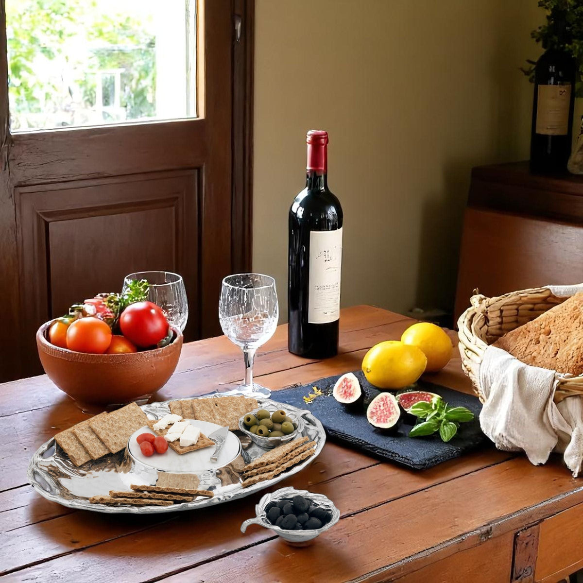 Arthur Court Olive Grove Olive Entertainment Tray