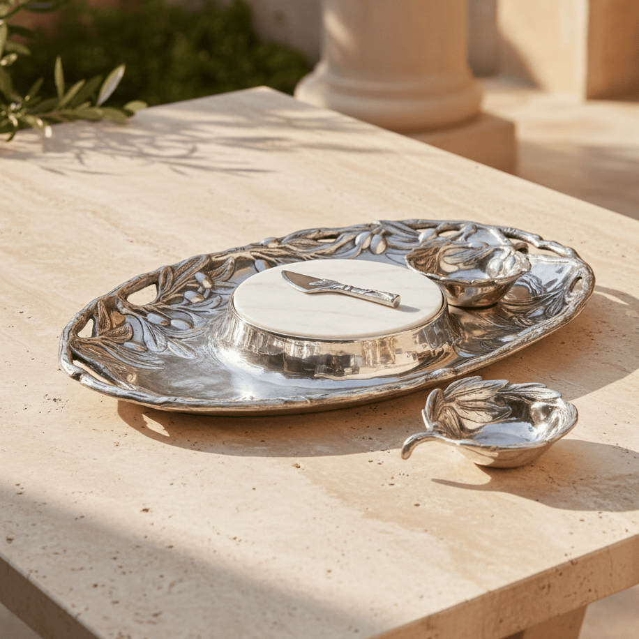 Arthur Court Olive Grove Olive Entertainment Tray