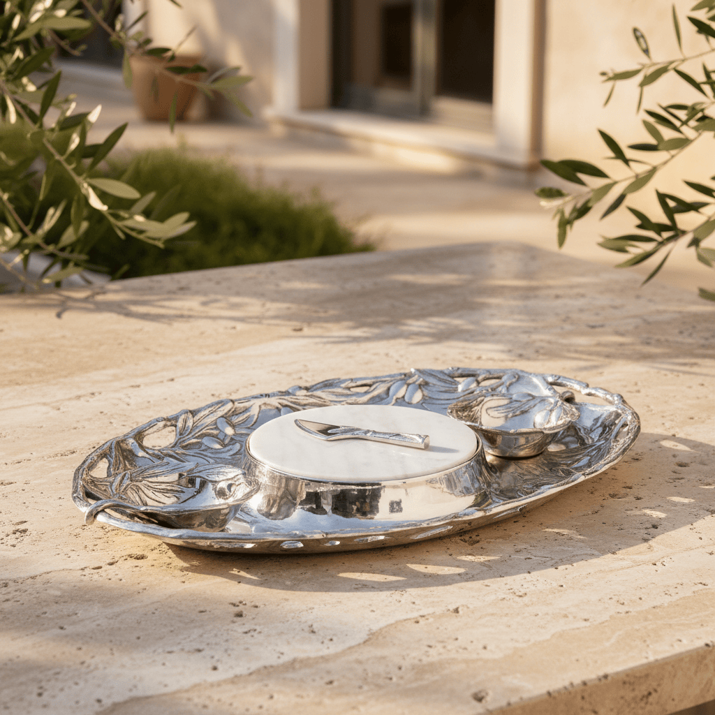 Arthur Court Olive Grove Olive Entertainment Tray