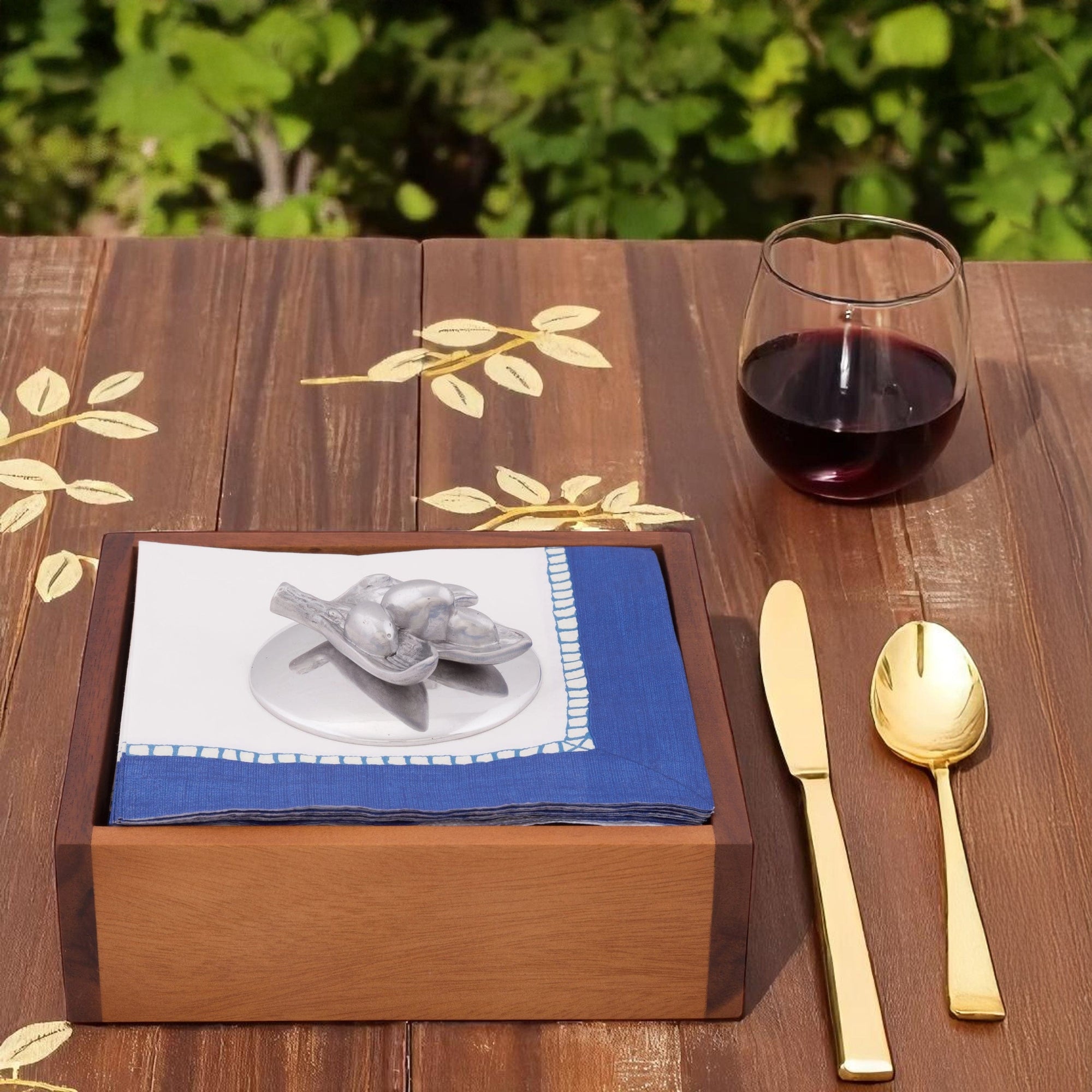 Arthur Court Olive Grove Olive Napkin Weight