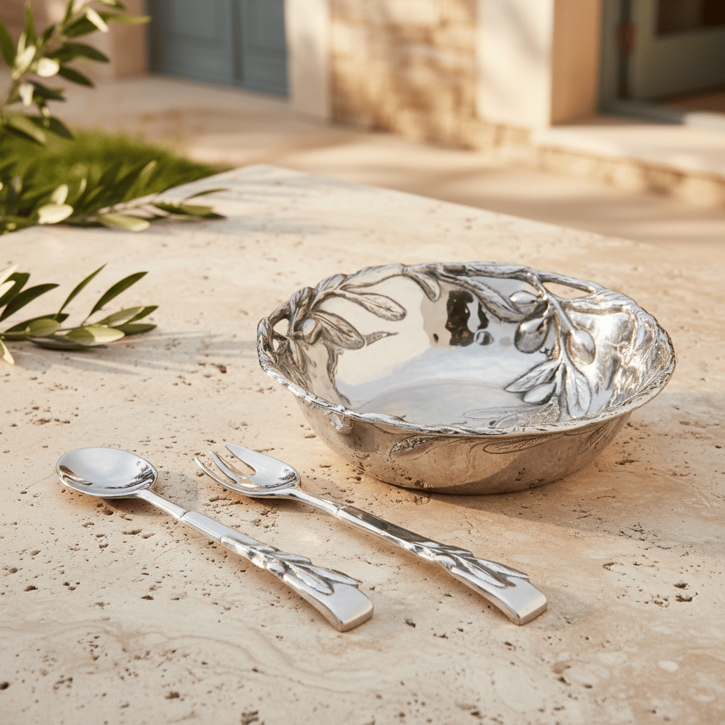 Arthur Court Olive Grove Olive Salad Set