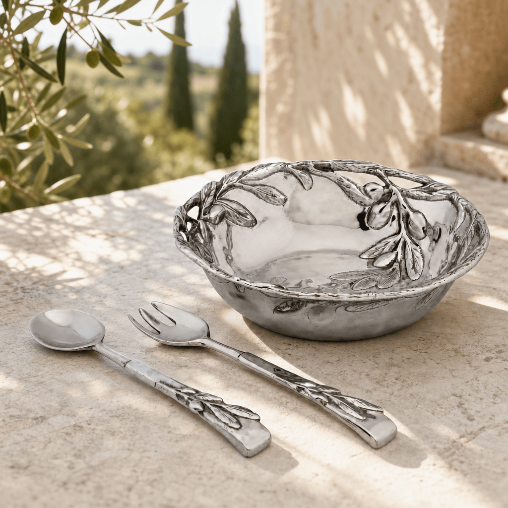 Arthur Court Olive Grove Olive Salad Set