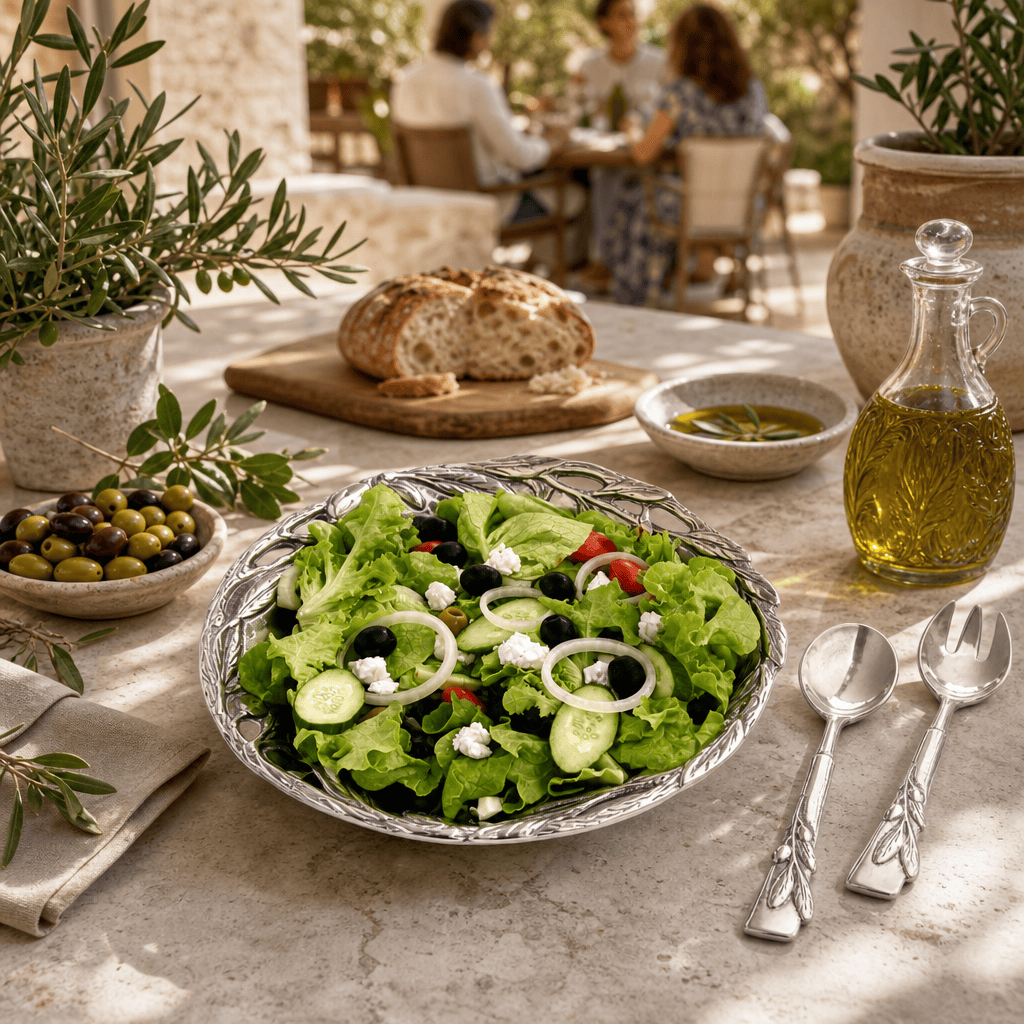 Arthur Court Olive Grove Olive Salad Set