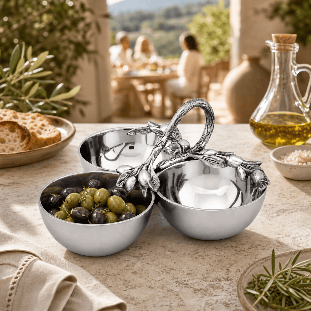 Arthur Court Olive Grove Olive Serving Bowls