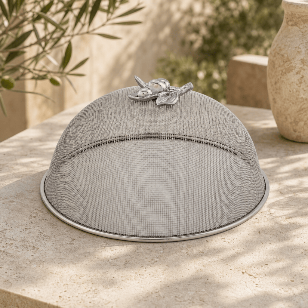 Arthur Court Olive Grove Olive Stainless Mesh Picnic Cover