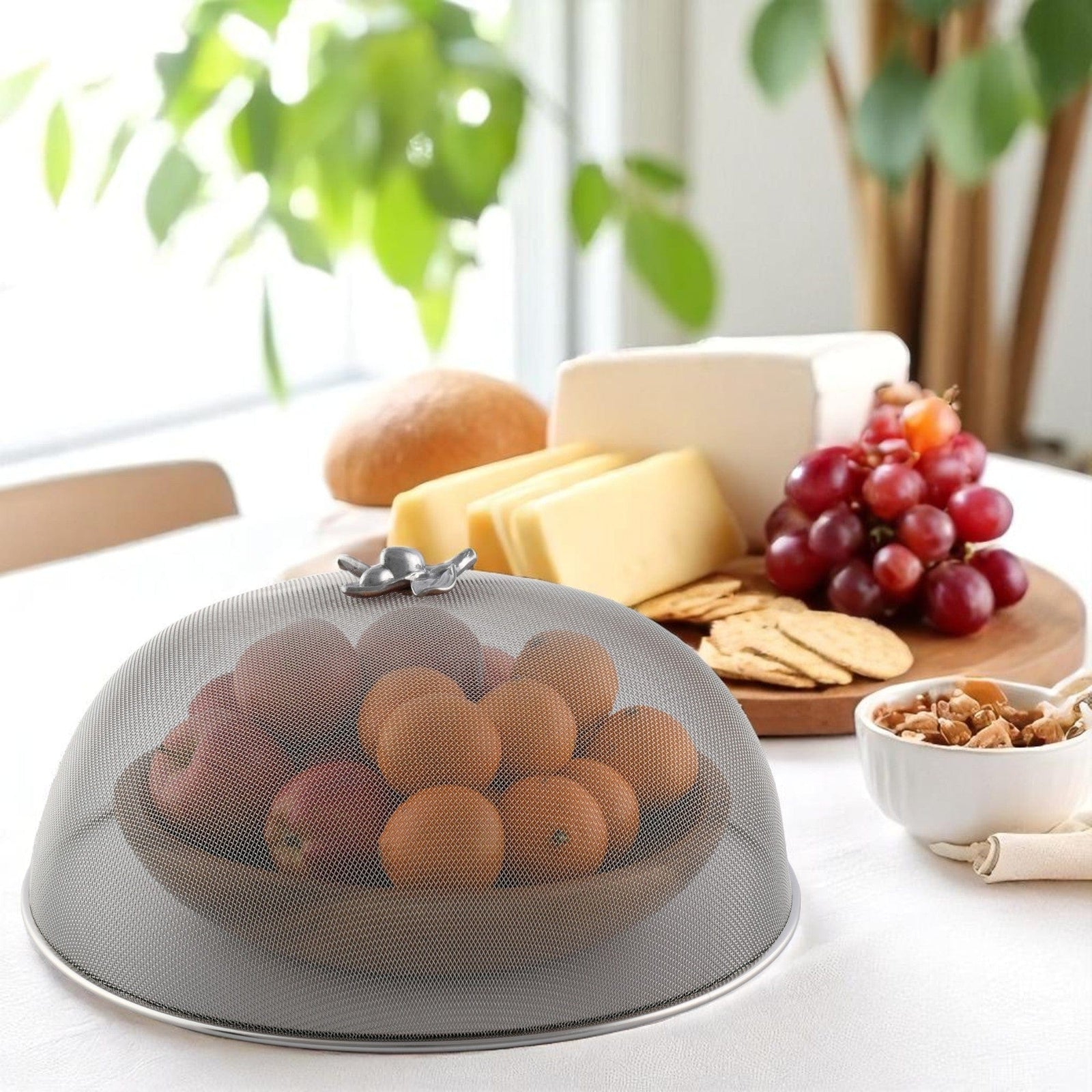 Arthur Court Olive Grove Olive Stainless Mesh Picnic Cover