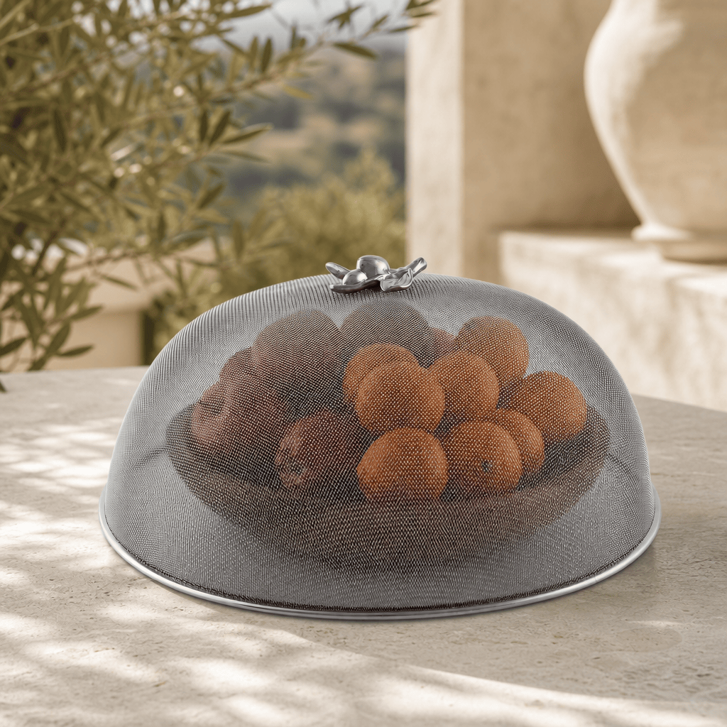 Arthur Court Olive Grove Olive Stainless Mesh Picnic Cover
