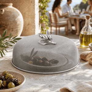 Arthur Court Olive Grove Olive Stainless Mesh Picnic Cover