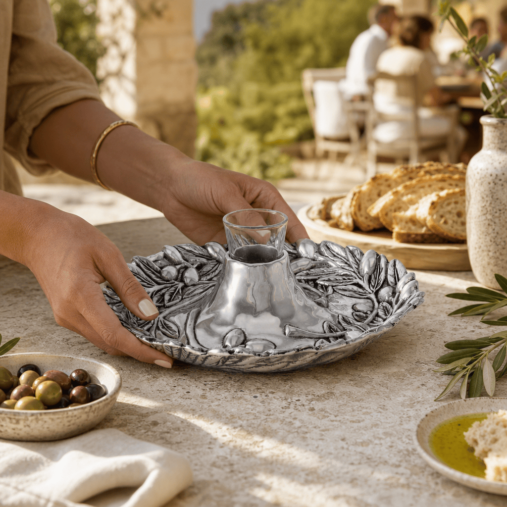 Arthur Court Olive Grove Olive Tidbit tray