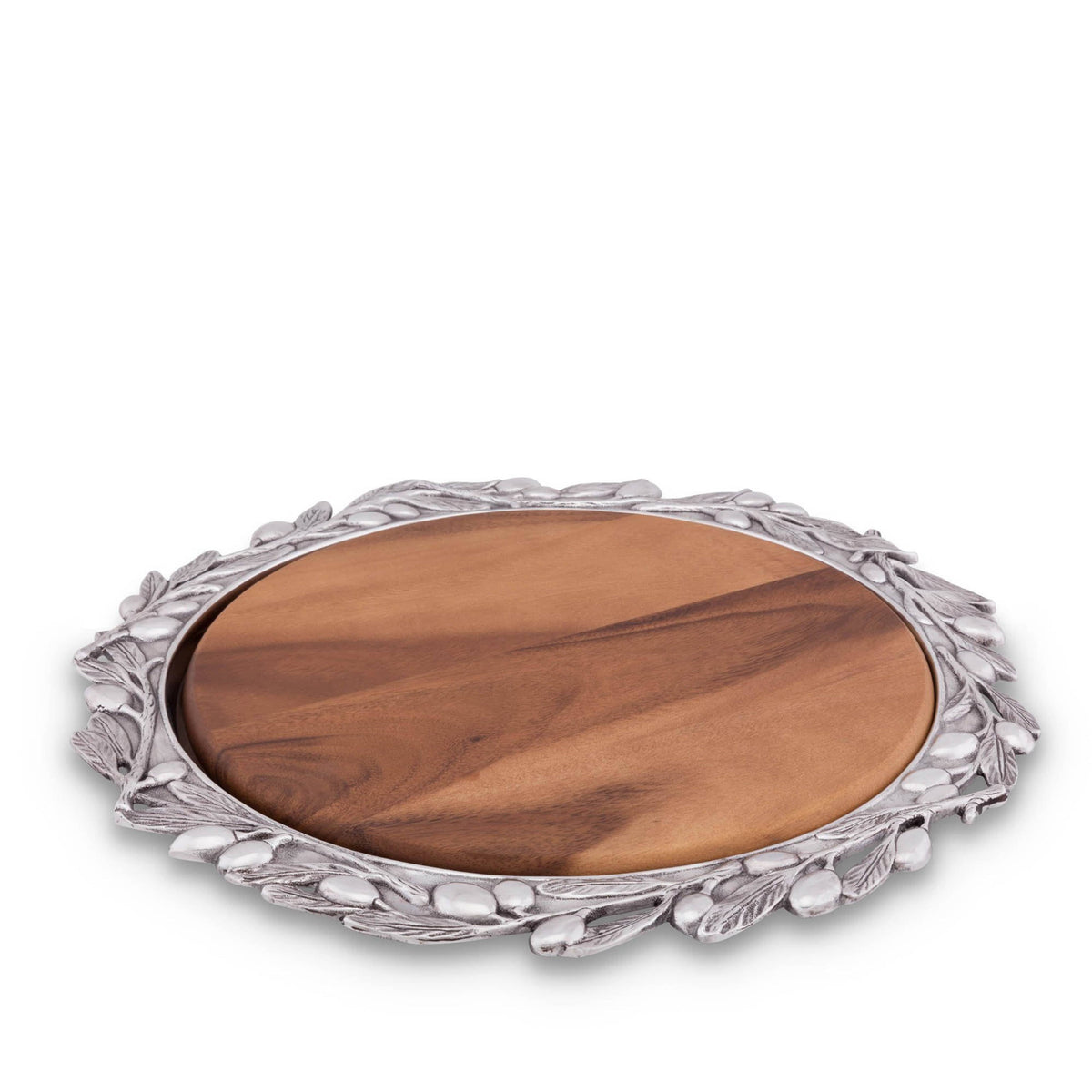 Arthur Court Olive Grove Olive Wood Cheese Set