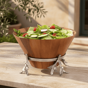 Arthur Court Olive Grove Olive Wood Salad Bowl