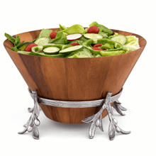 Arthur Court Olive Grove Olive Wood Salad Bowl
