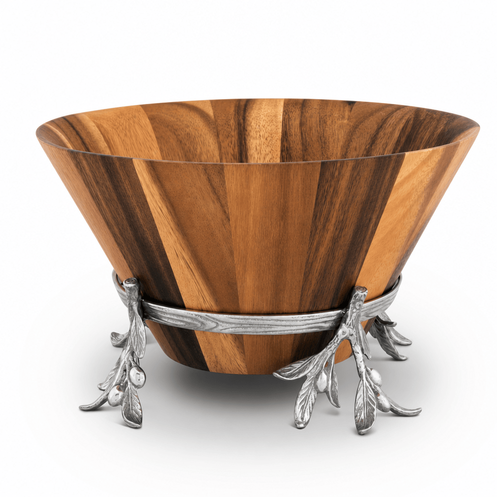 Arthur Court Olive Grove Olive Wood Salad Bowl