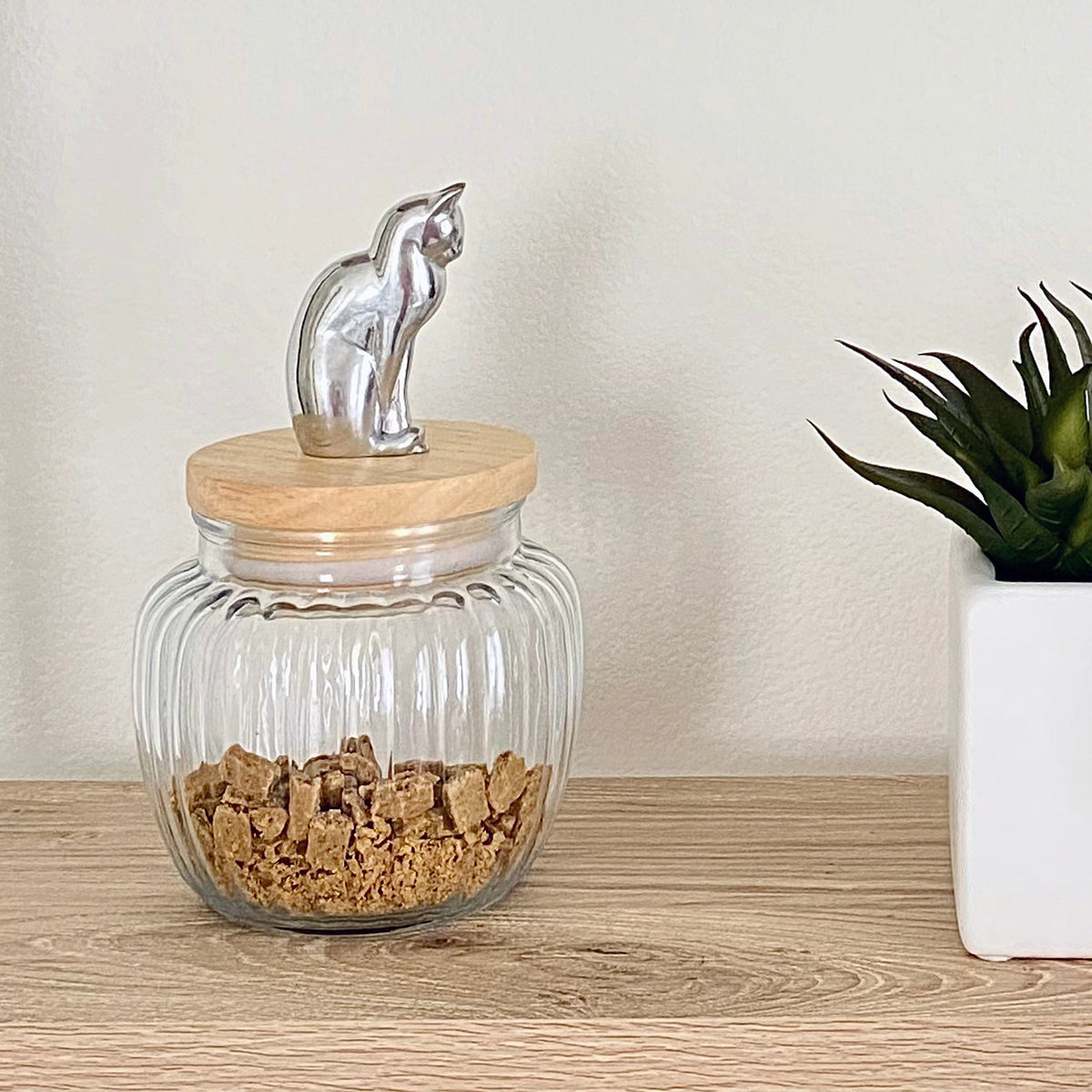 Arthur Court Pet Cat Treat Jar