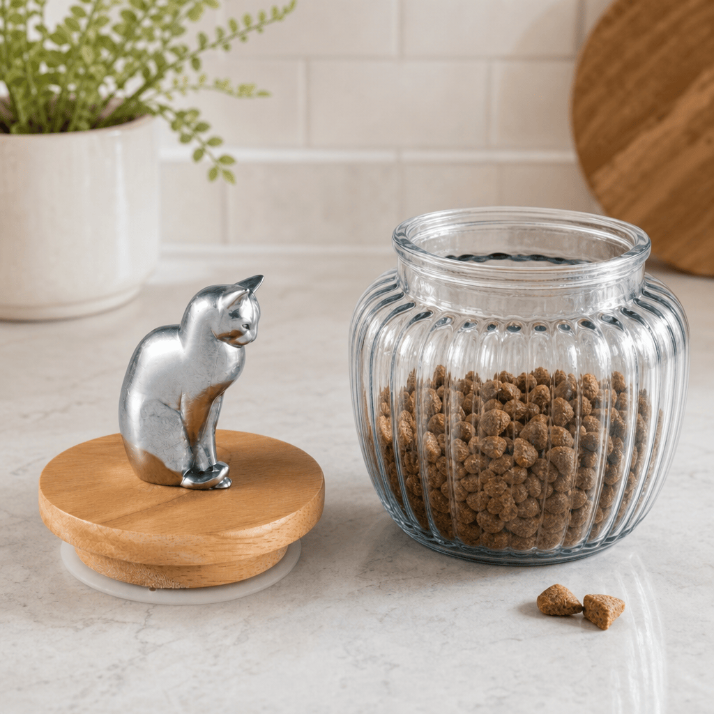 Arthur Court Pet Cat Treat Jar