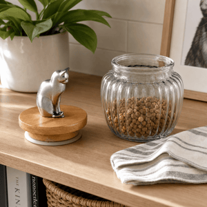 Arthur Court Pet Cat Treat Jar