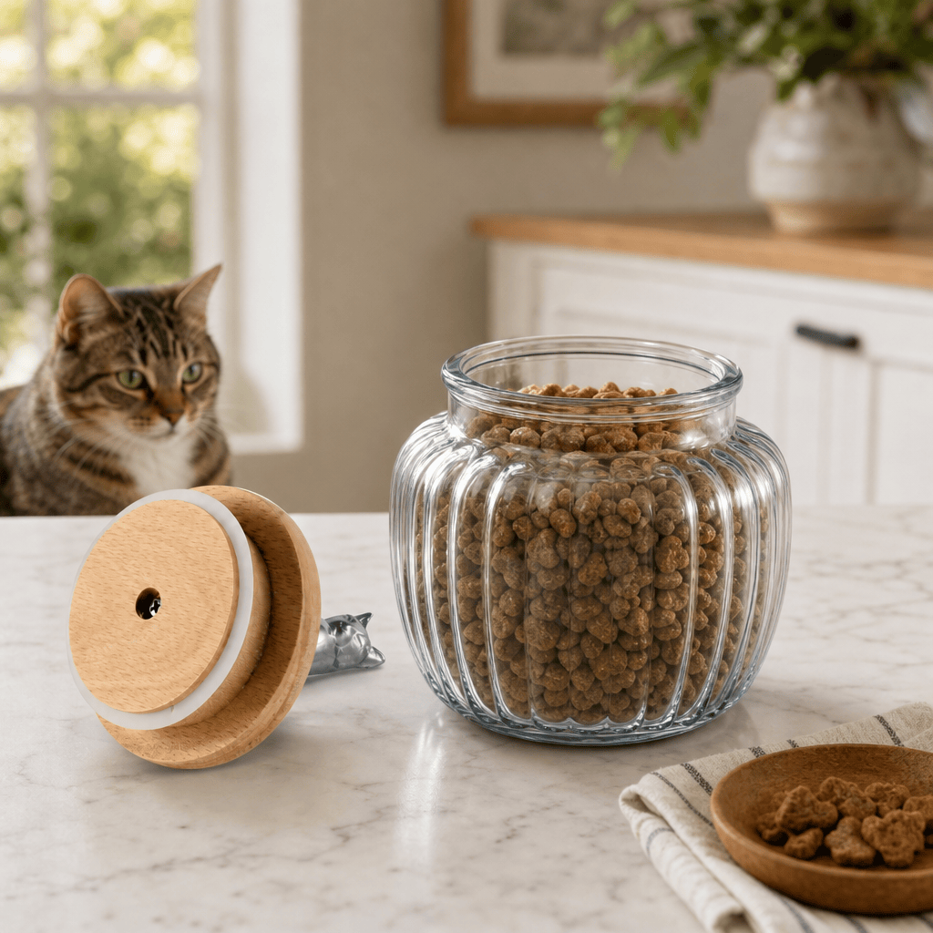 Arthur Court Pet Cat Treat Jar