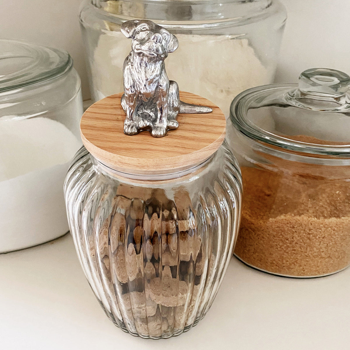 Arthur Court Pet Dog Treat Jar