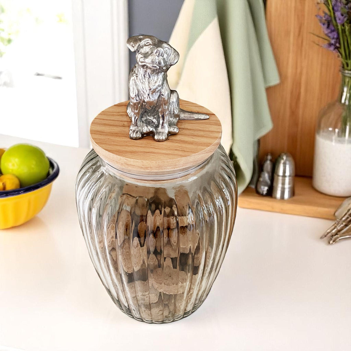 Arthur Court Pet Dog Treat Jar