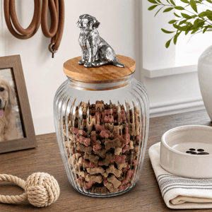 Arthur Court Pet Dog Treat Jar