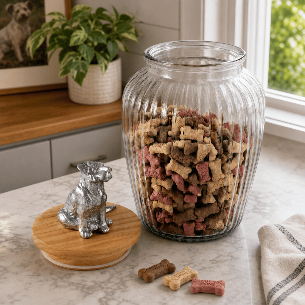 Arthur Court Pet Dog Treat Jar