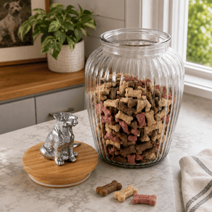 Arthur Court Pet Dog Treat Jar