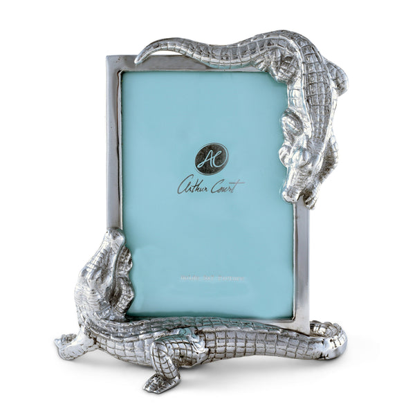 alligator hook weights picture frame Arthur Court Alligator Photo Frame