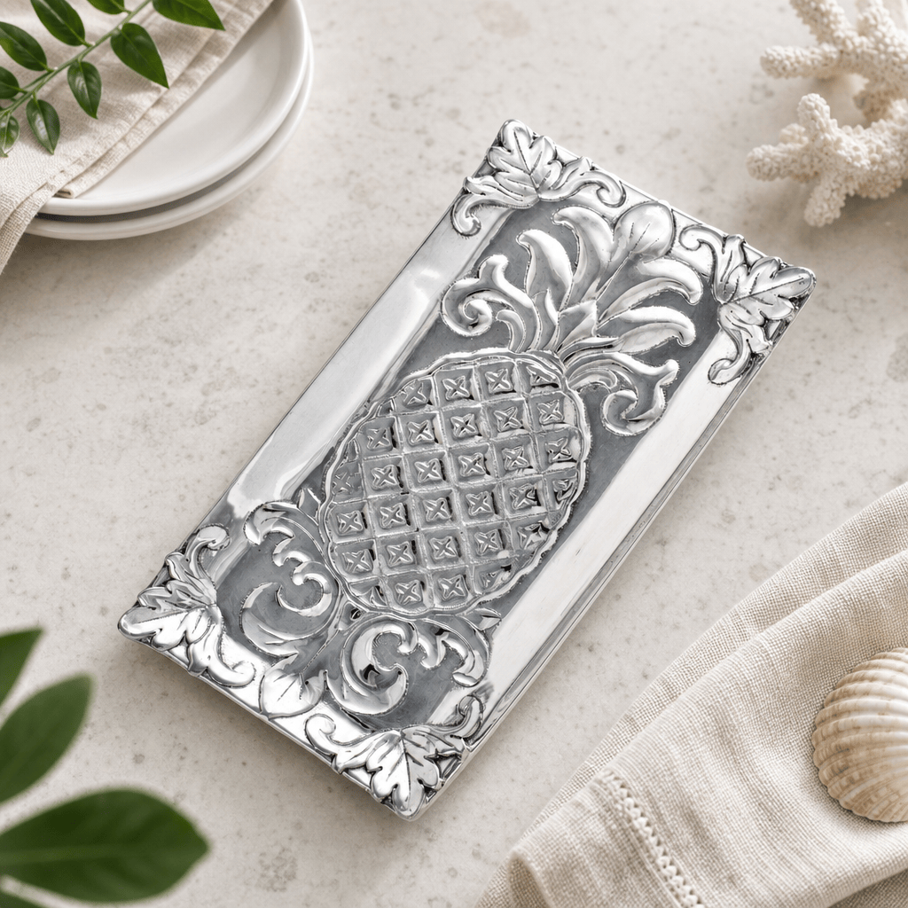 Arthur Court Pineapple Pineapple Bread Tray 6x12