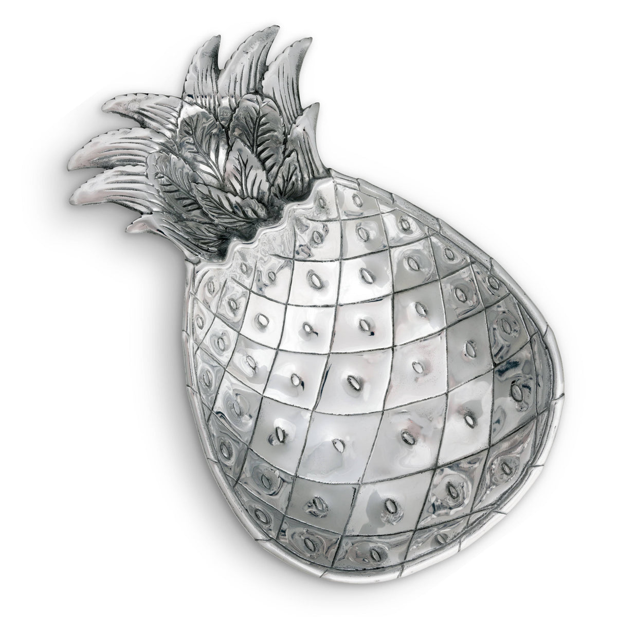 Arthur Court Pineapple Pineapple Chip and Dip Tray